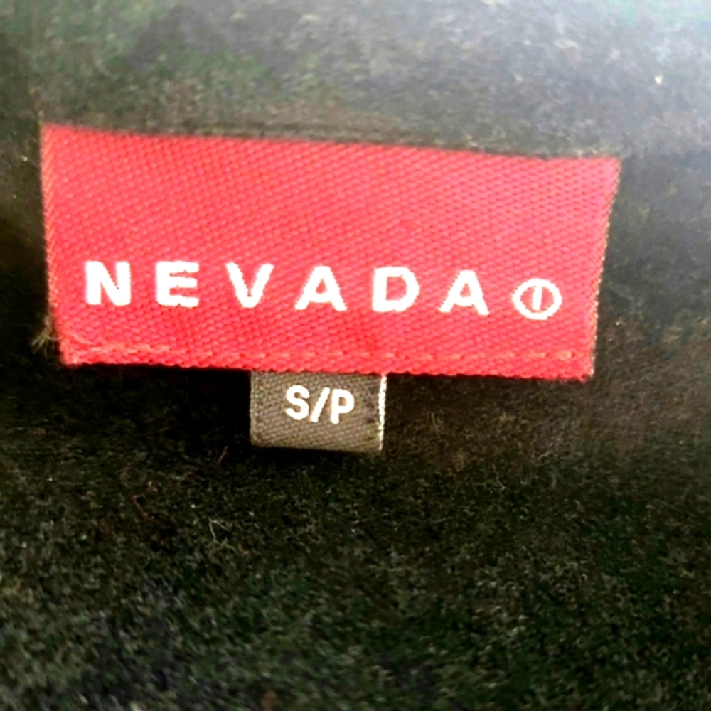 Nevada Petite Suede Rhinestone Button Jacket Size S - Picture 9 of 12